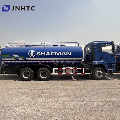 Поддержка настройки Blue Shacman H3000 20m3 Водораспылитель Грузовик Водоносной танкер для дорожного обслуживания