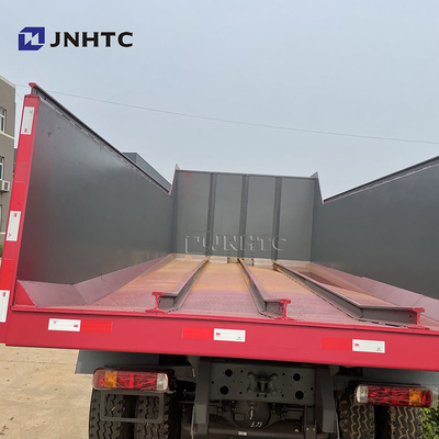 Sinotruk Howo 336 6x4 Дампер-грузовик Красный цвет Китай Howo Дампер-грузовик В хорошем состоянии Дампер-грузовик