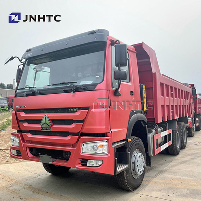 Sinotruk Howo 336 6x4 Дампер-грузовик Красный цвет Китай Howo Дампер-грузовик В хорошем состоянии Дампер-грузовик