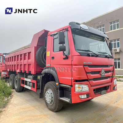 Sinotruk Howo 336 6x4 Дампер-грузовик Красный цвет Китай Howo Дампер-грузовик В хорошем состоянии Дампер-грузовик