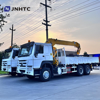 Sinotruk HOWO 8 тонн 12 тонн Телескопический грузовик с бумом Грузовик-крейнер Грузовик-монтажный кран Гидравлический мобильный грузовик-крейнер