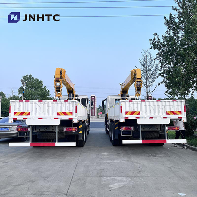 Sinotruk HOWO 8 тонн 12 тонн Телескопический грузовик с бумом Грузовик-крейнер Грузовик-монтажный кран Гидравлический мобильный грузовик-крейнер