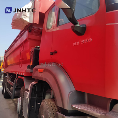 Новый и подержанный Sinotruck HOWO Nx 8X4 Dump Truck 50 тонн Новый грузовик с брезентом