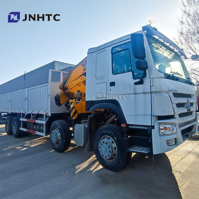 Новый грузовик SINOTRUK HOWO 8X4 400 л.с. с 10 12 тонн краном