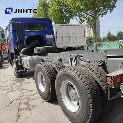 Новый HOWO 6X4 шасси грузовика с подъемником 400 л.с. 10 колес Синий шасси грузовика с подъемником