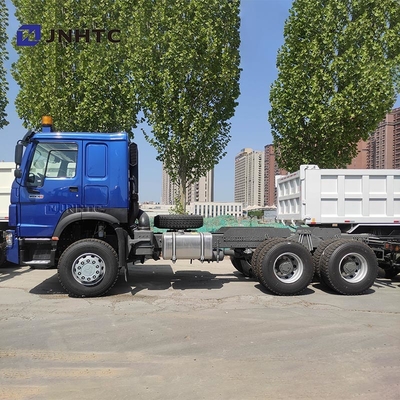 Новый HOWO 6X4 шасси грузовика с подъемником 400 л.с. 10 колес Синий шасси грузовика с подъемником