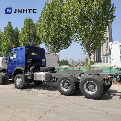 Новый HOWO 6X4 шасси грузовика с подъемником 400 л.с. 10 колес Синий шасси грузовика с подъемником