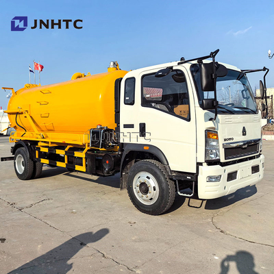 Новый Sinotruk HOWO 10cbm Септическая фекальная всасывающая резервуар Вакуумный танкер