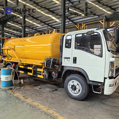 Новый Sinotruk HOWO 10cbm Септическая фекальная всасывающая резервуар Вакуумный танкер