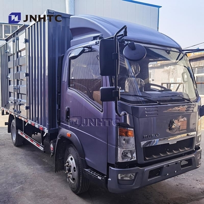 Китай легкий грузовик HOWO фургон танк груз 4X2 116hp 6 колес коробка грузовик для продажи