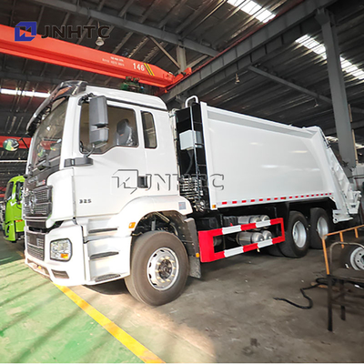 Shacman H3000 25 тонн Мусоросборочный автомобиль 23 м3 Задняя загрузка компрессор Грузовик Мусор Сжатые грузовики