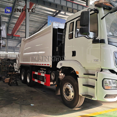 Shacman H3000 25 тонн Мусоросборочный автомобиль 23 м3 Задняя загрузка компрессор Грузовик Мусор Сжатые грузовики
