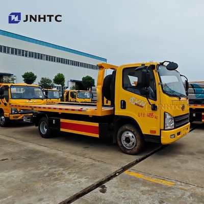 FAW Flatbed Wrecker 4*2 3tons 5 Ton 160HP Road Recovery Wrecker Truck Хорошая цена