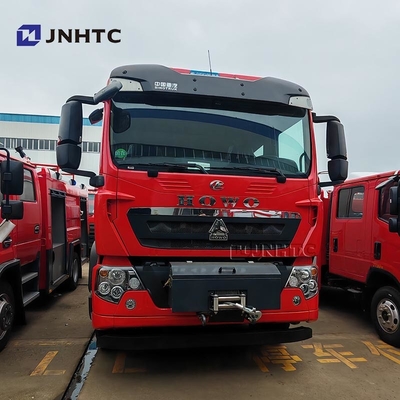 Howo TX пожарный грузовик 5000L Водяной пенный танкер 4X4 с грузовиком-краном