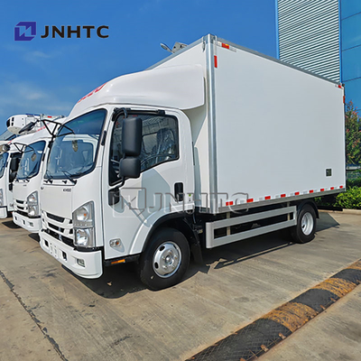 ISUZU 10 тонн полезной нагрузки 4x2 6x4 Box Van Cargo Truck с двигателем 205hp 240hp