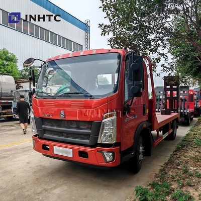 Горячая продажа HOWO Wrecker грузовик 4x2 3-5 тонн Flatbed Light Duty Wrecker буксир