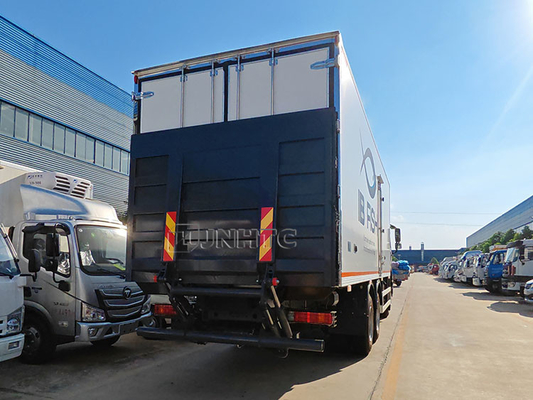 Новый Sinotruk 20 тонн холодильный грузовик с гидравлической хвостовой пластиной морепродукты фрукты и овощи