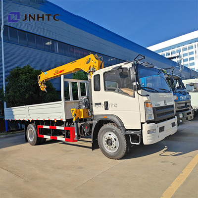 SINOTRUCK 4X2 6 колес грузовик с краном грузовик с монтированным краном для продажи