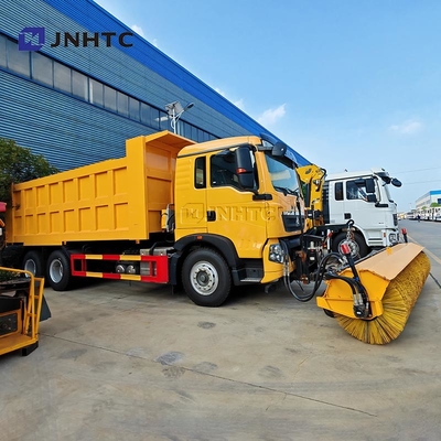 Howo TX Road Salt Spreader Машина для таяния снега 6х4 350 л.с. Подходящий снегоуборочный грузовик