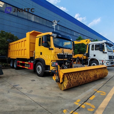 Howo TX Road Salt Spreader Машина для таяния снега 6х4 350 л.с. Подходящий снегоуборочный грузовик