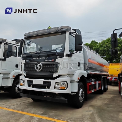 Шакман M3000 топливный танк грузовик 6 * 4 300HP Алюминиевого сплава топливный танк грузовик для продажи