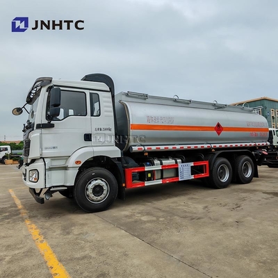 Шакман M3000 топливный танк грузовик 6 * 4 300HP Алюминиевого сплава топливный танк грузовик для продажи