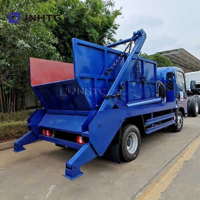 Новый мусоровоз HOWO 4X2 5CBM 10CBM Hook Arm Мусоровоз для продажи