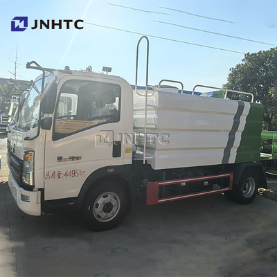 HOWO Mini 3000L Водяной грузовик с дымовой пушкой Многофункциональный грузовик для подавления пыли для горной промышленности