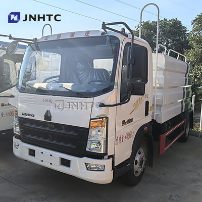 HOWO Mini 3000L Водяной грузовик с дымовой пушкой Многофункциональный грузовик для подавления пыли для горной промышленности