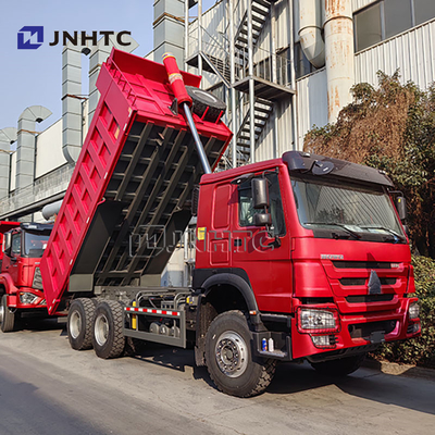 Тяжелый грузовик Sinotruck Howo Dump Truck Грузовик 6x4 10 колес 336 371 380 л.с. 40 тонн Дамп-грузовик