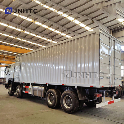 25-тонный грузовик Howo 8*4 фургоны Дизель ручная коробка передач Уделенные контейнеры Коробки грузовики