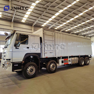 25-тонный грузовик Howo 8*4 фургоны Дизель ручная коробка передач Уделенные контейнеры Коробки грузовики