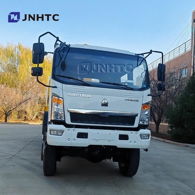 Howo Mini 4*4 6 колесный грузовой грузовик с телескопическим бум-краном