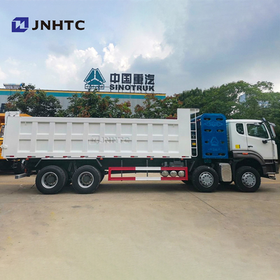HOWO Nx LNG Dump Тяжелые грузовики для добычи полезных ископаемых 8X4 12 колес 25 тонн