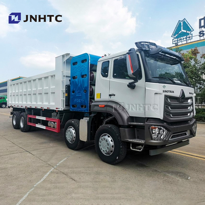 HOWO Nx LNG Dump Тяжелые грузовики для добычи полезных ископаемых 8X4 12 колес 25 тонн