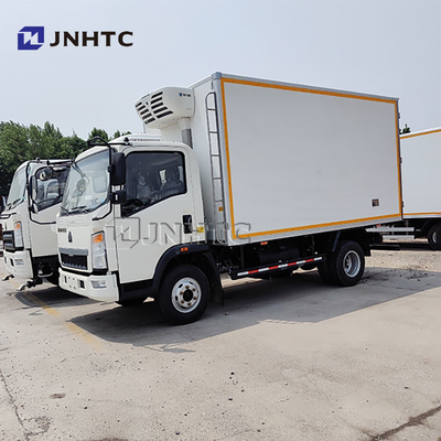 Sinotruk 4x2 холодильный грузовик 5 тонн морозильный холодильный грузовик для перевозки живых рыб