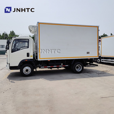 Sinotruk 4x2 холодильный грузовик 5 тонн морозильный холодильный грузовик для перевозки живых рыб