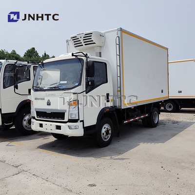 Sinotruk 4x2 холодильный грузовик 5 тонн морозильный холодильный грузовик для перевозки живых рыб