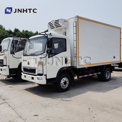 Sinotruk 4x2 холодильный грузовик 5 тонн морозильный холодильный грузовик для перевозки живых рыб