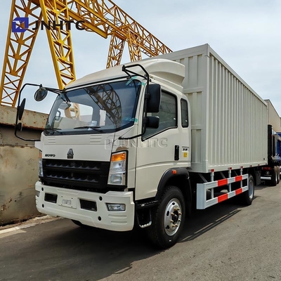 Новый Howo 4X2 8тонный легкий фургон контейнерный грузовик
