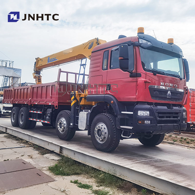 Производственная цена SINOTRUK HOWO TX 371HP 20тонный грузовик монтированный прямой бум краном для продажи