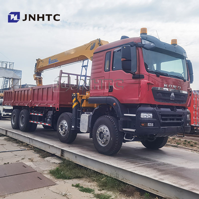 Производственная цена SINOTRUK HOWO TX 371HP 20тонный грузовик монтированный прямой бум краном для продажи
