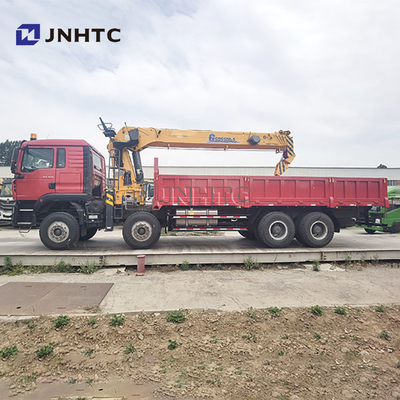 Производственная цена SINOTRUK HOWO TX 371HP 20тонный грузовик монтированный прямой бум краном для продажи