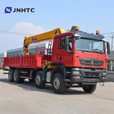 Howo TX Грузовой автомобиль с краном 8x4, кран-манипулятор 12-20 тонн с прямой стрелой
