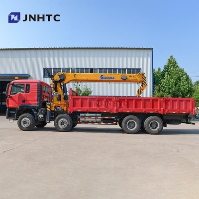 Howo TX Грузовой автомобиль с краном 8x4, кран-манипулятор 12-20 тонн с прямой стрелой