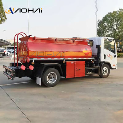 FAW 4X2 5000 Liters Capacity Fuel Tank Truck for Oil Storage