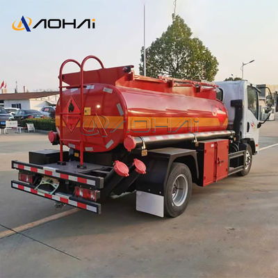FAW 4X2 5000 Liters Capacity Fuel Tank Truck for Oil Storage