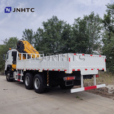 HOWO 6x4 400 л.с. Грузовой автомобиль с краном, бортовой грузовик с краном 14T для Африки