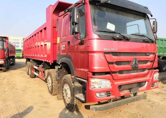 Оборудование самосвала 6x4 HOWO сверхмощное с самосвалом красного цвета 371hp международным