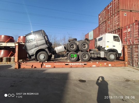Тележка трактора А7 420хп Лхд 6кс4 Синотрук с главной фигурой Эуро2 3,5 дюймов
